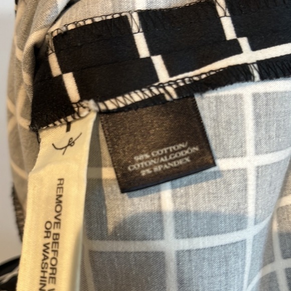 Ann Taylor Black and White Checkered Pants - Picture 9 of 10
